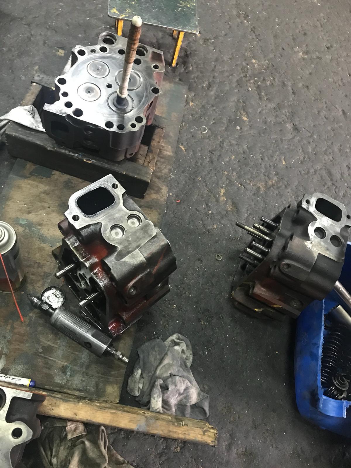 Cleaning, Lapping, Grinding of Vales for cylinder head Stewart